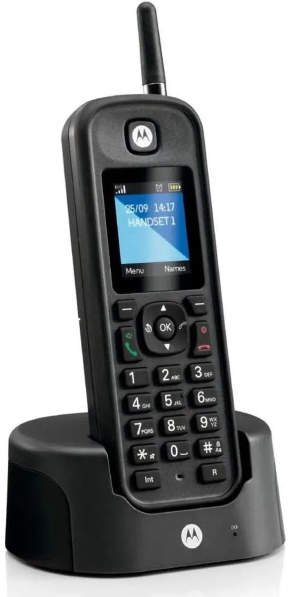 Motorola Voice O202 Draadloze Telefoons - 2 Stuks Zwart - afbeelding 6 van 6