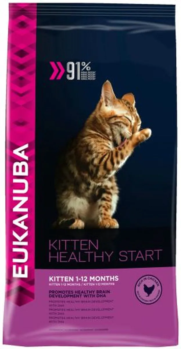 Eukanuba Kat Kitten Junior Kip - 2 kg - afbeelding 6 van 6