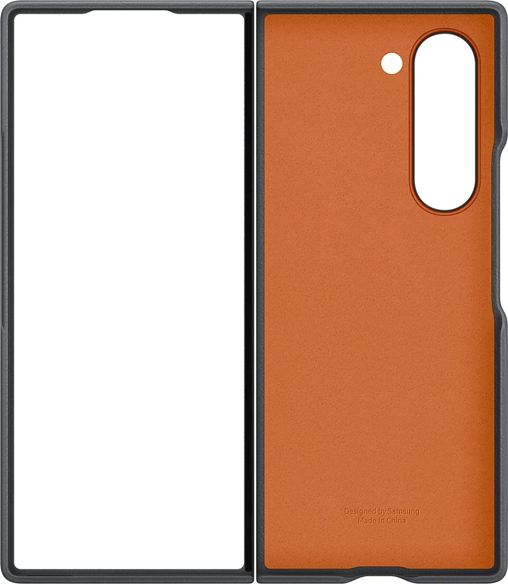 Samsung Galaxy Z Fold6 Vegan Leren Hoesje EF-VF956PJEGWW - Grijs
