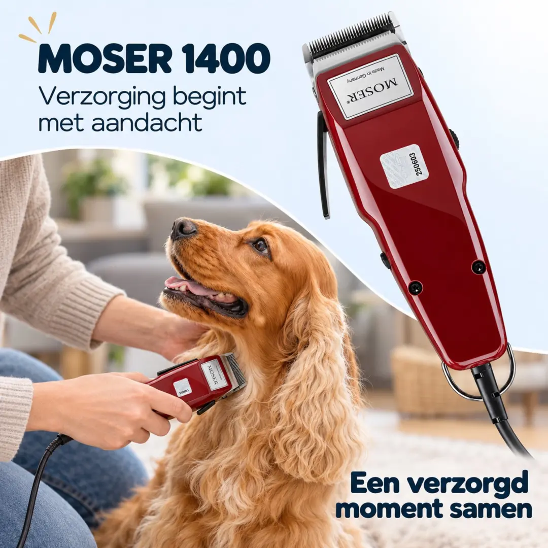 MOSER Hondentondeuse & Kattentondeuse