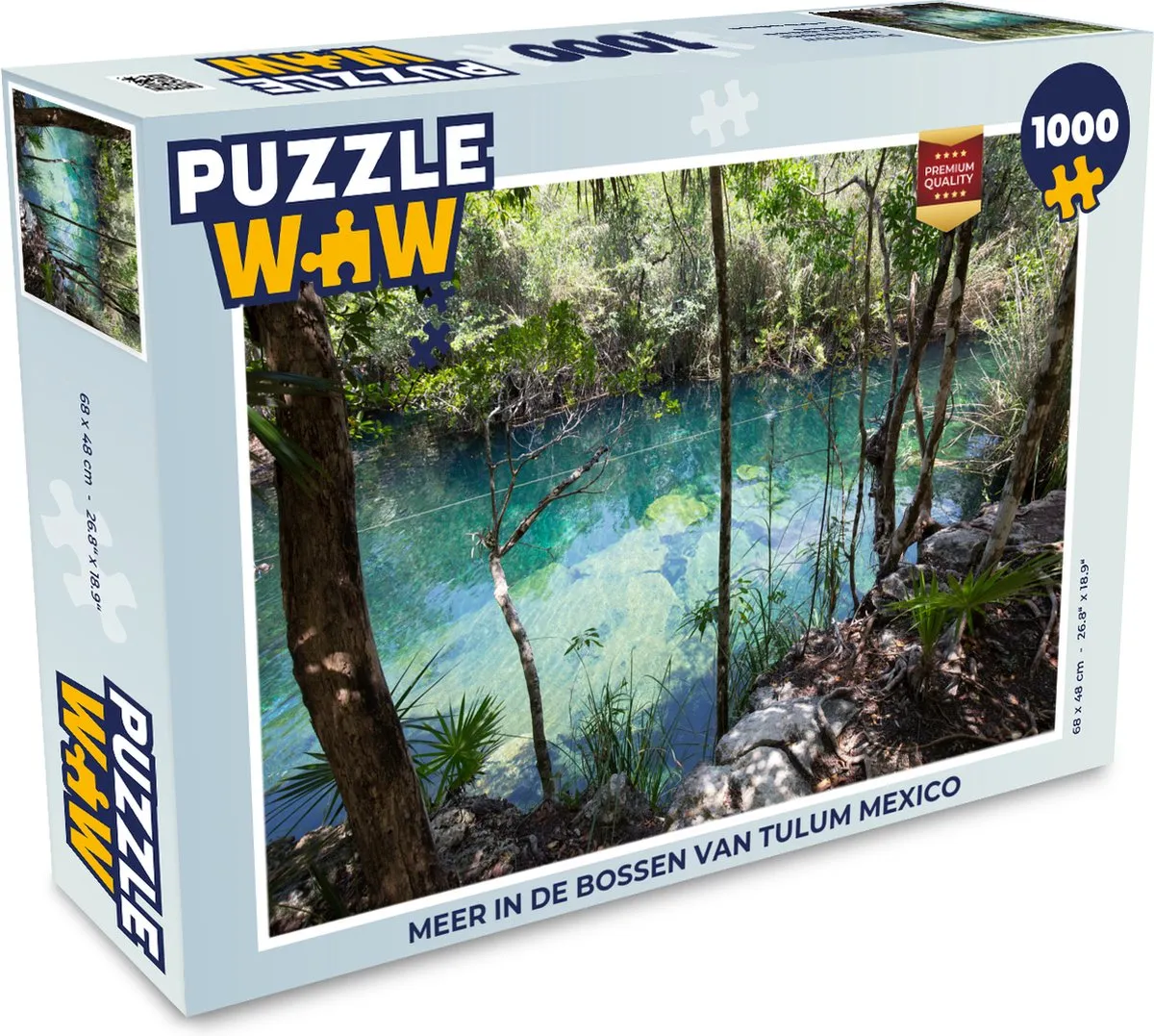 PuzzleWow Legpuzzel 1000 Stuks