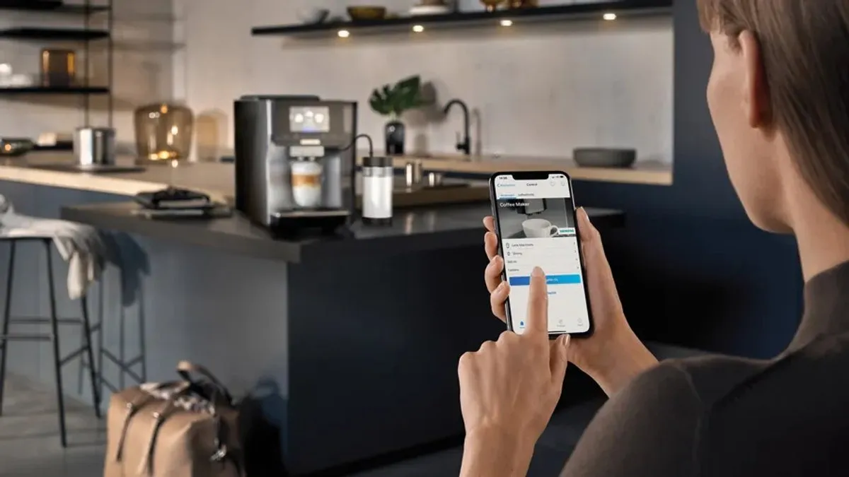 Siemens EQ.700 TP715R07 Volledig Automatische Espressomachine - 2 Kopjes - 2,4L - Zwart/Zilver - afbeelding 6 van 6