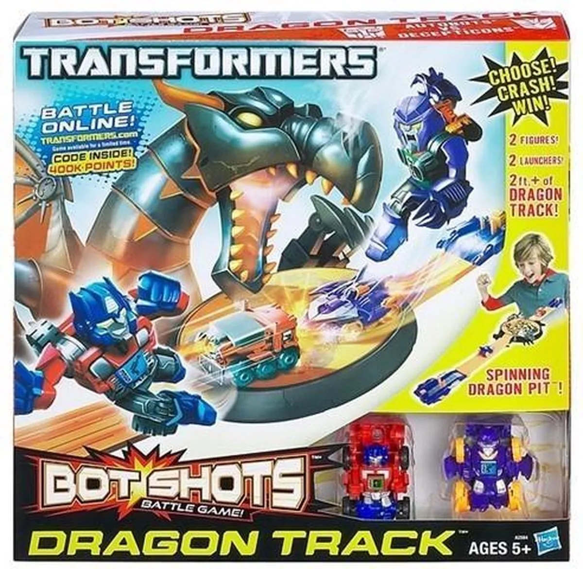 Transformers Bot Shots Battle Pack Dragon Track A2584-E24