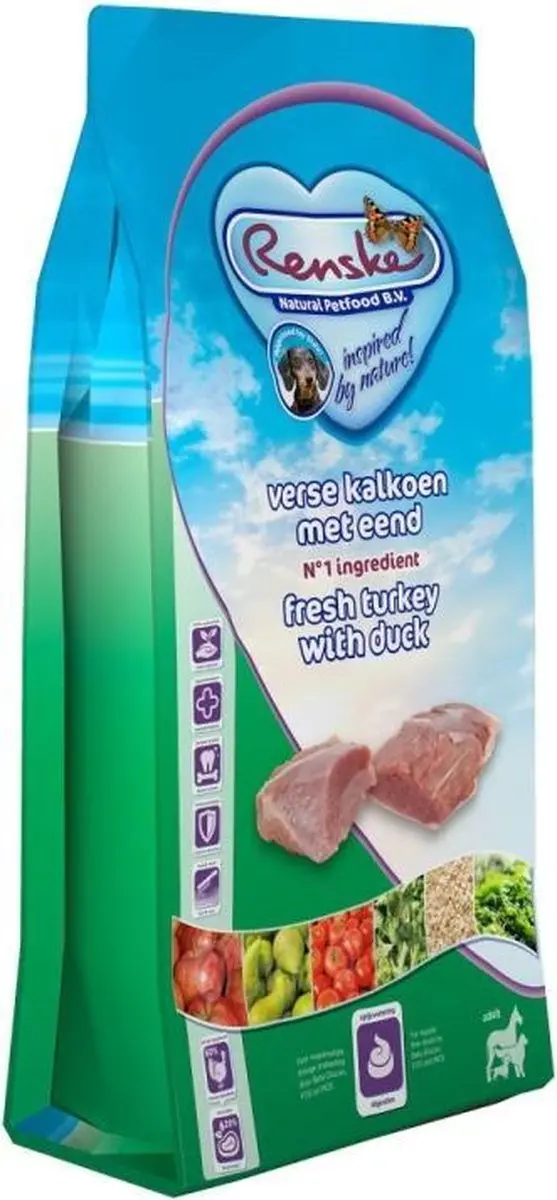 Renske Super Premium Adult Verse Kalkoen en Eend