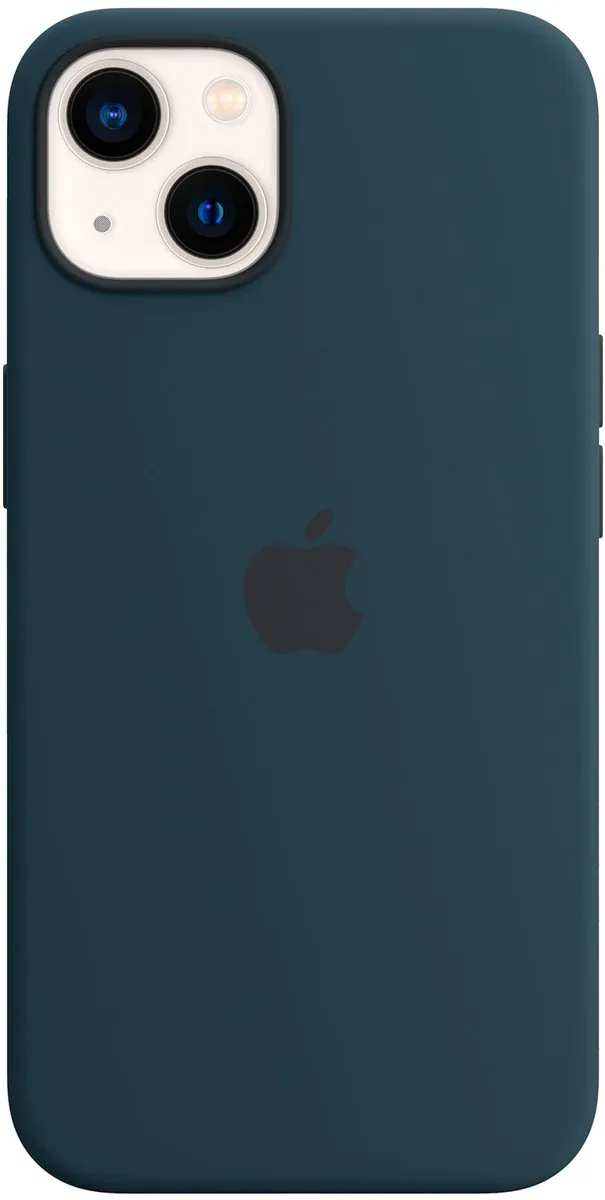 Apple Siliconen Hoesje MagSafe iPhone 13 Abyss Blue MM293ZM/A