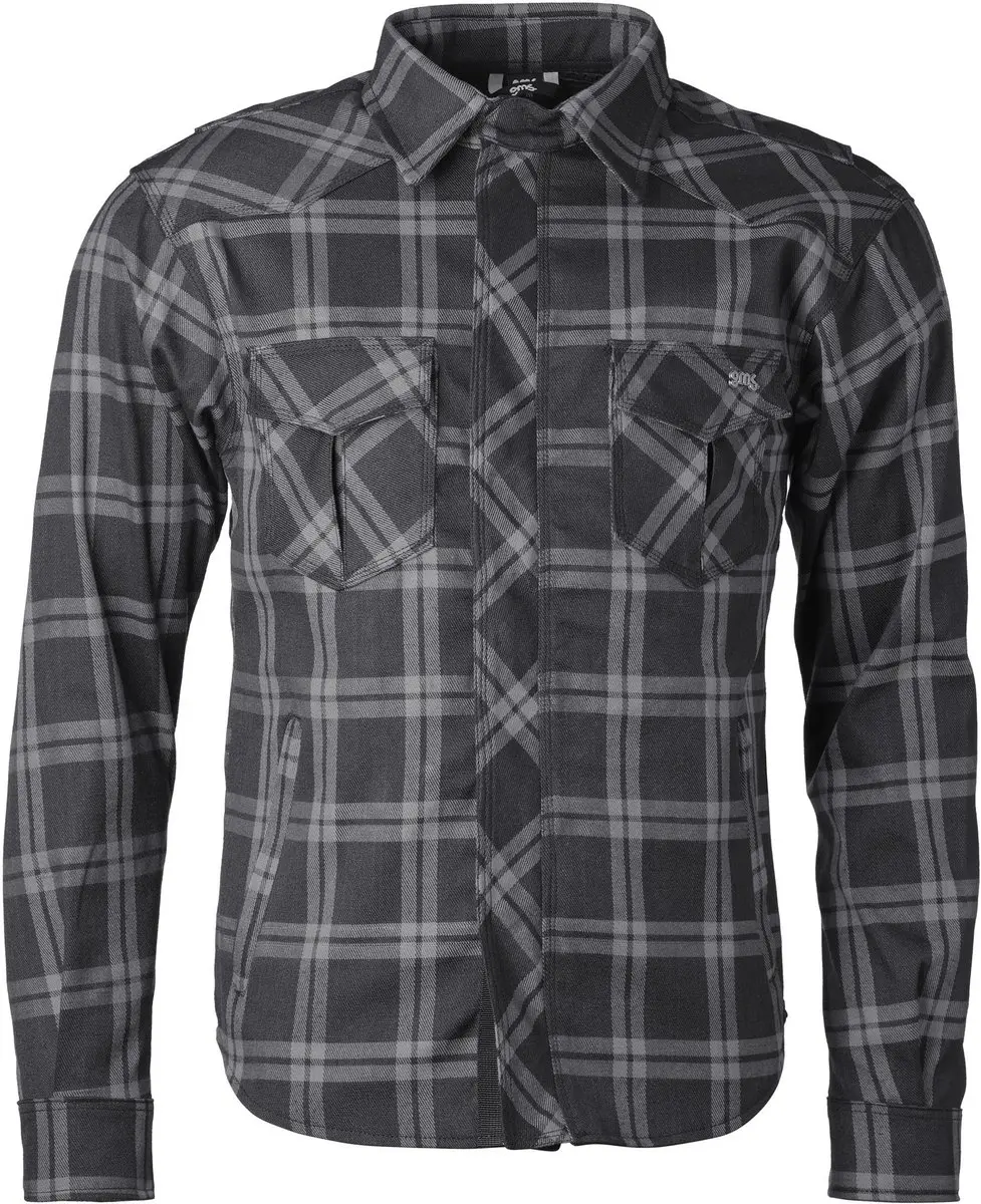 GMS Jaguar Neo Motort-shirt Zwart/grijs 5XL