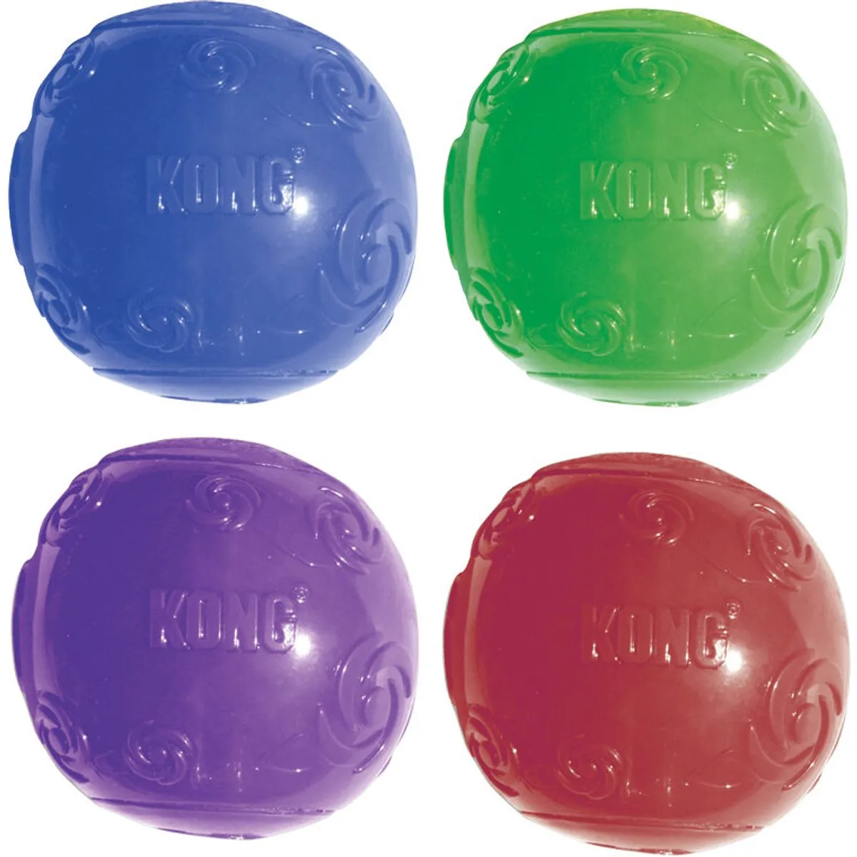 KONG Squezzz Ball Hondenspeelgoed - M - Ø6cm - Assorti
