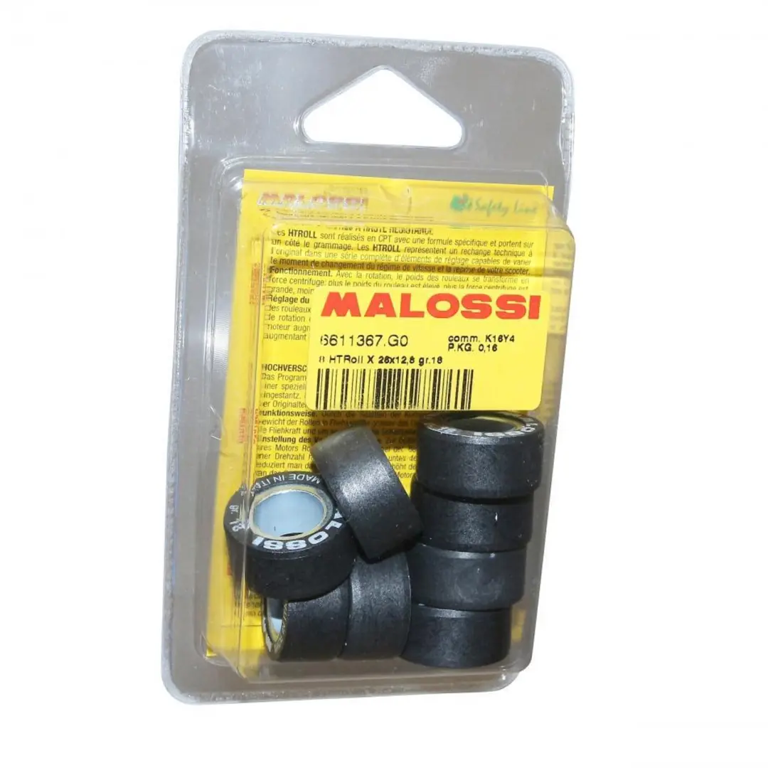 Galet rouleau de variateur Malossi pour Scooter Malaguti 400 Madison K Après 20