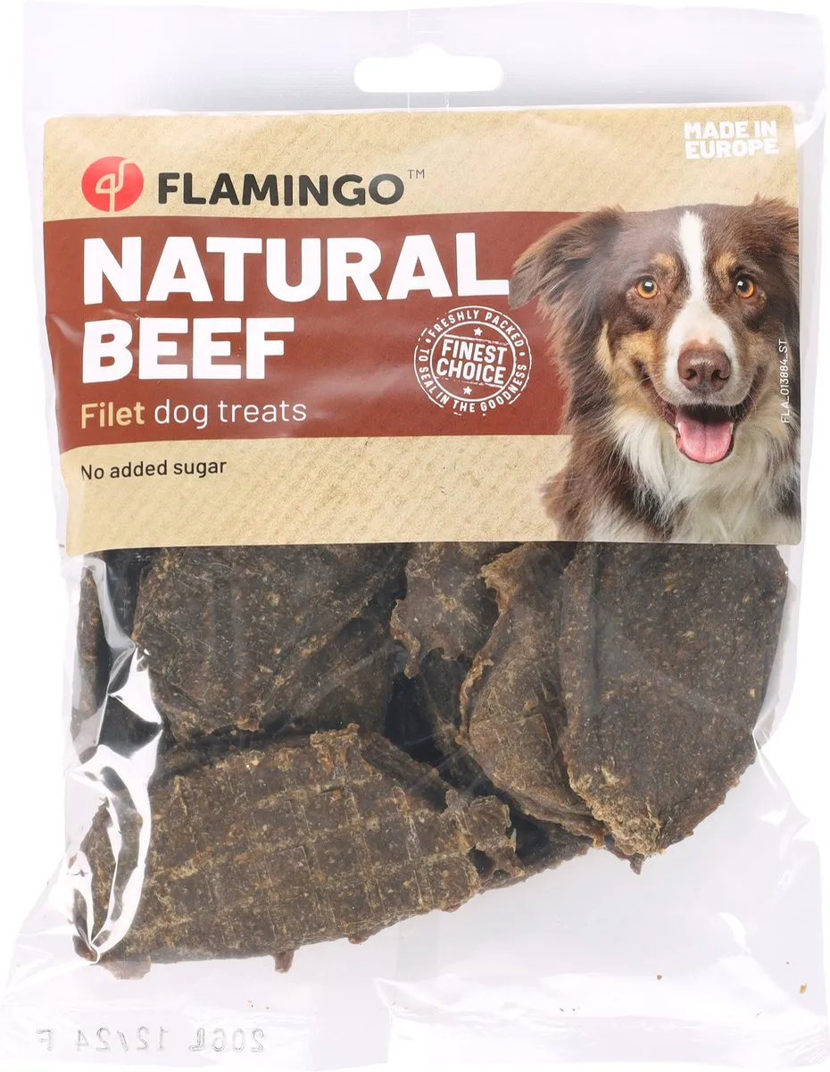 Flamingo Hondensnack Nature Rund Filet 200g