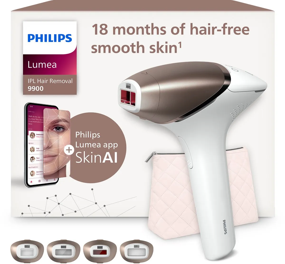 Philips Lumea IPL 9900 BRI951/01 Ontharingsapparaat