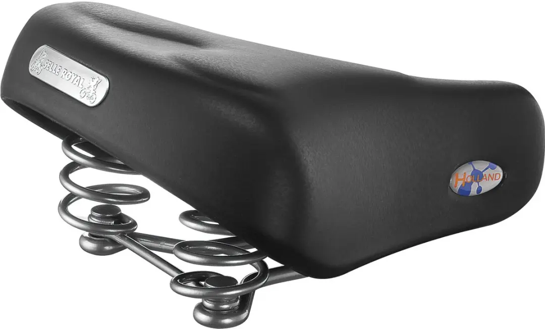 Selle Royal Zadel met retro design en gelvulling