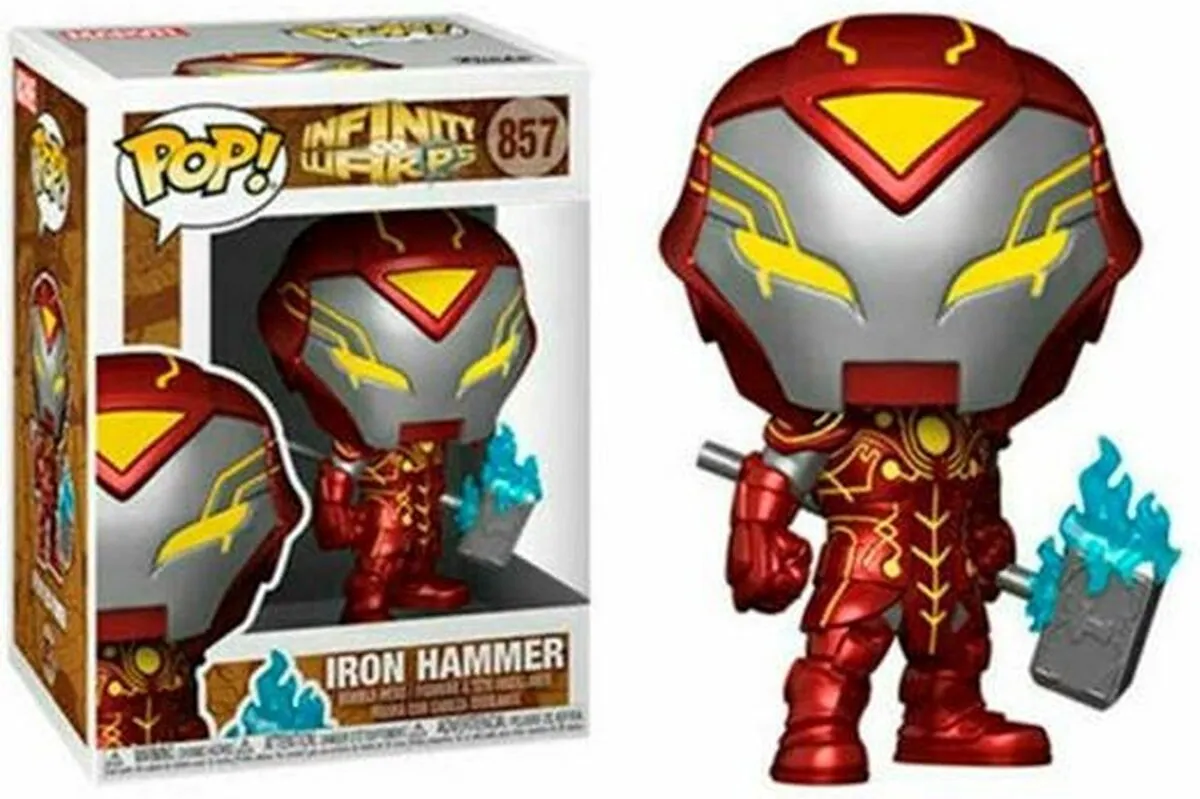 Marvel Infinity Warps POP! Iron Hammer Funko Verzamelfiguur 52005 - 9 cm - Multicolor