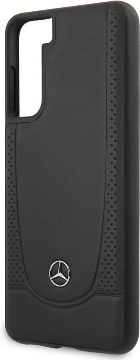 Mercedes-Benz Backcase Hoesje Samsung Galaxy S21+ - Effen Zwart