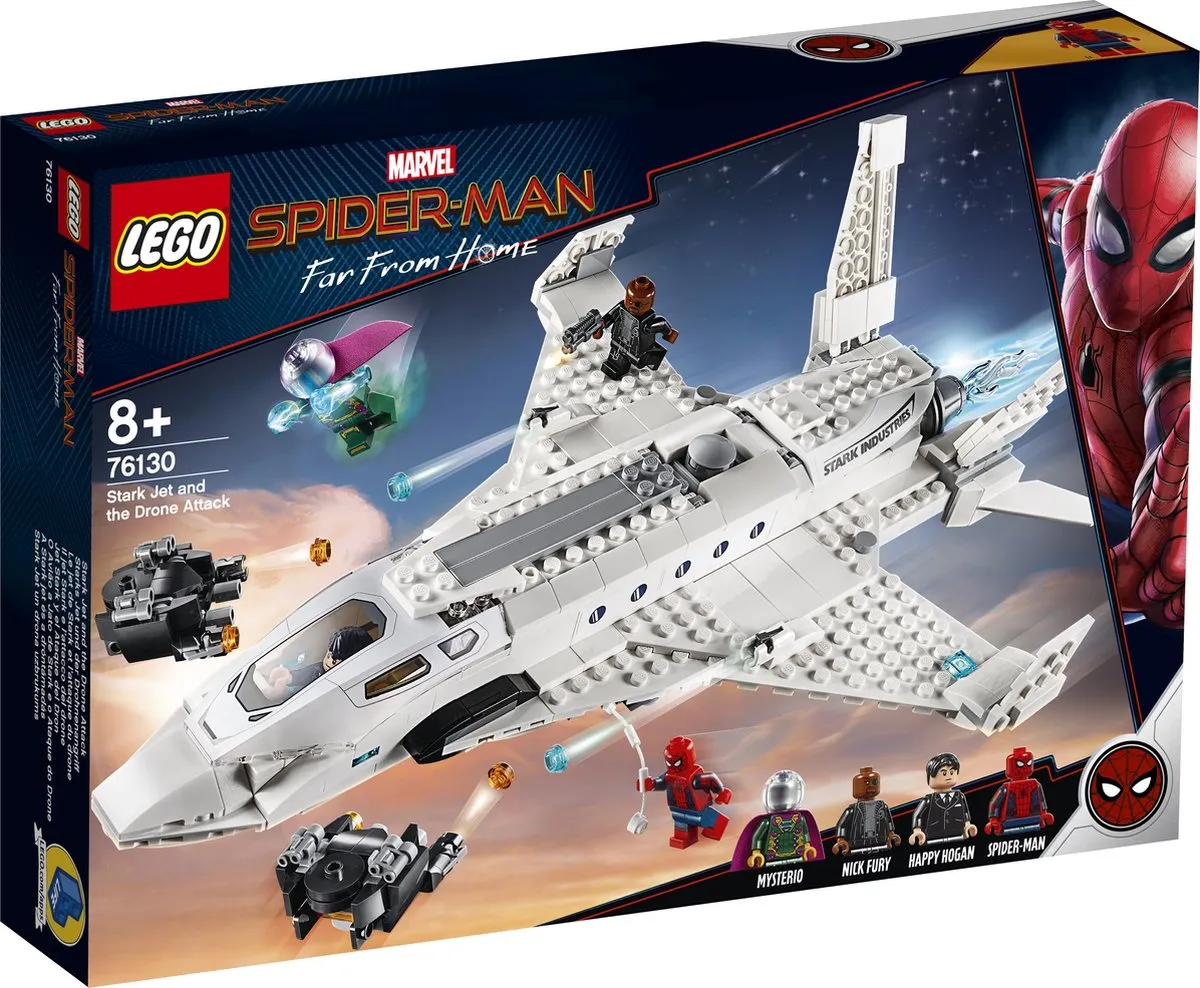 LEGO Marvel Iron Man Jet 76130