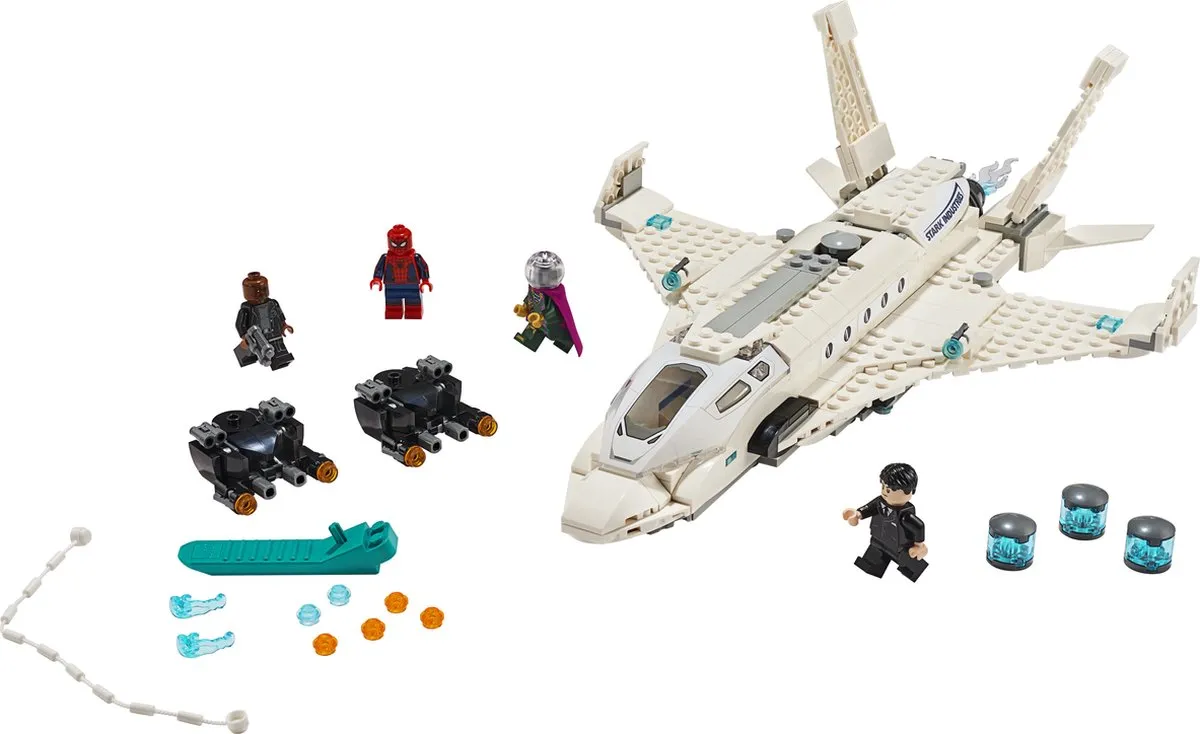 LEGO Marvel Iron Man Jet 76130 - 504 Stukken - 4 Minifiguren - Multicolor - afbeelding 3 van 6