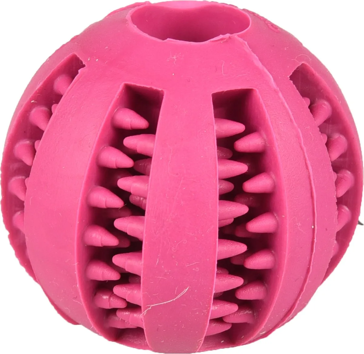 Flamingo Hondenspeelbal Dental - 5cm - Rood/Blauw/Roze