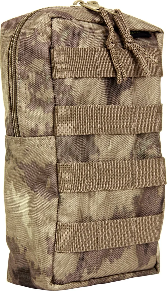 101 Inc Molle Pouch Upright - Groen