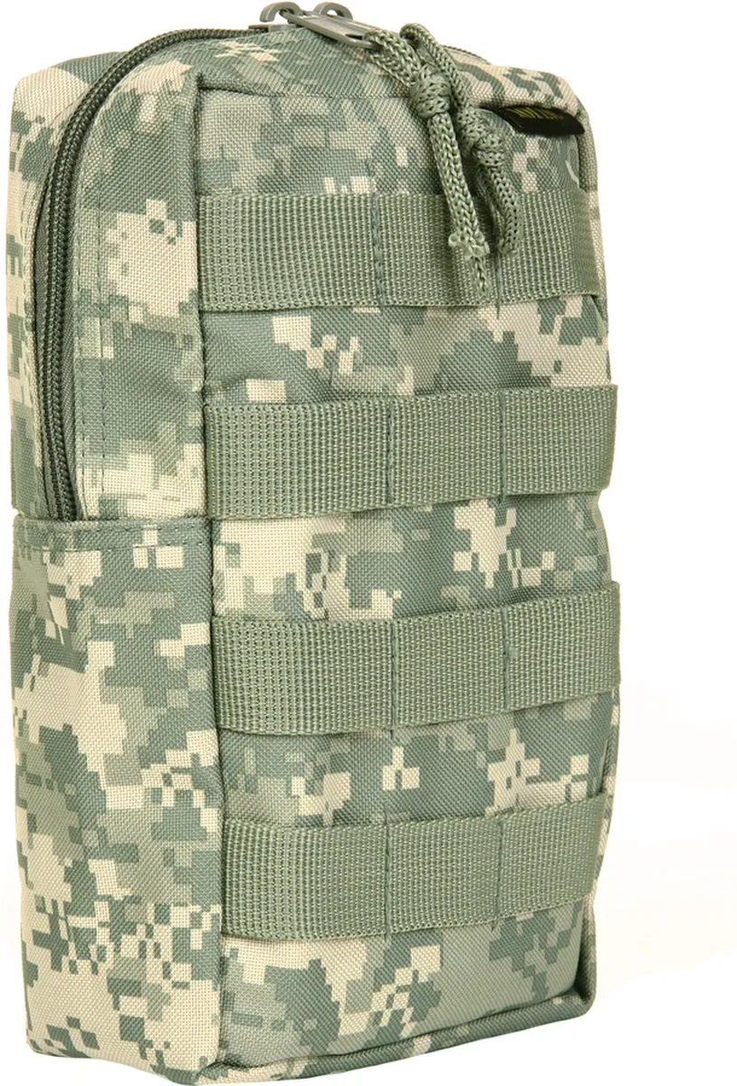 101 Inc Molle Pouch Upright - Groen