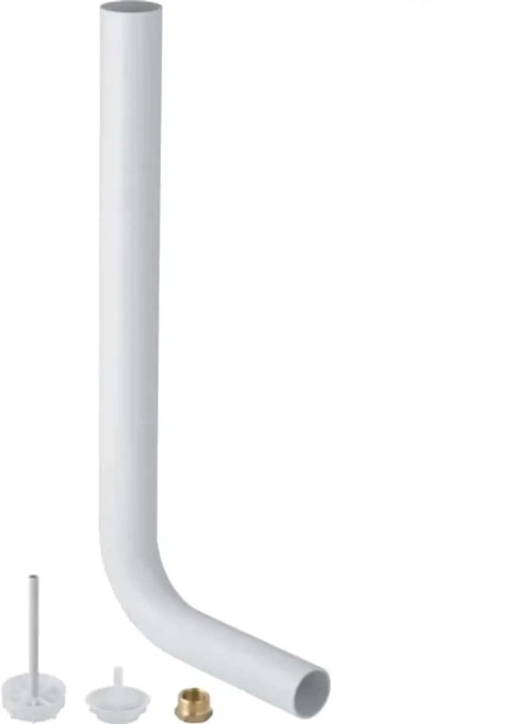 Geberit set spoelbocht 90° met stroombegrenzer en reductie: d=50mm, alpinewit,