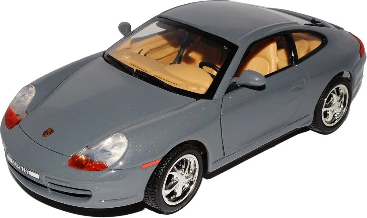 Porsche 911 73101 Modelauto - Donker zilver