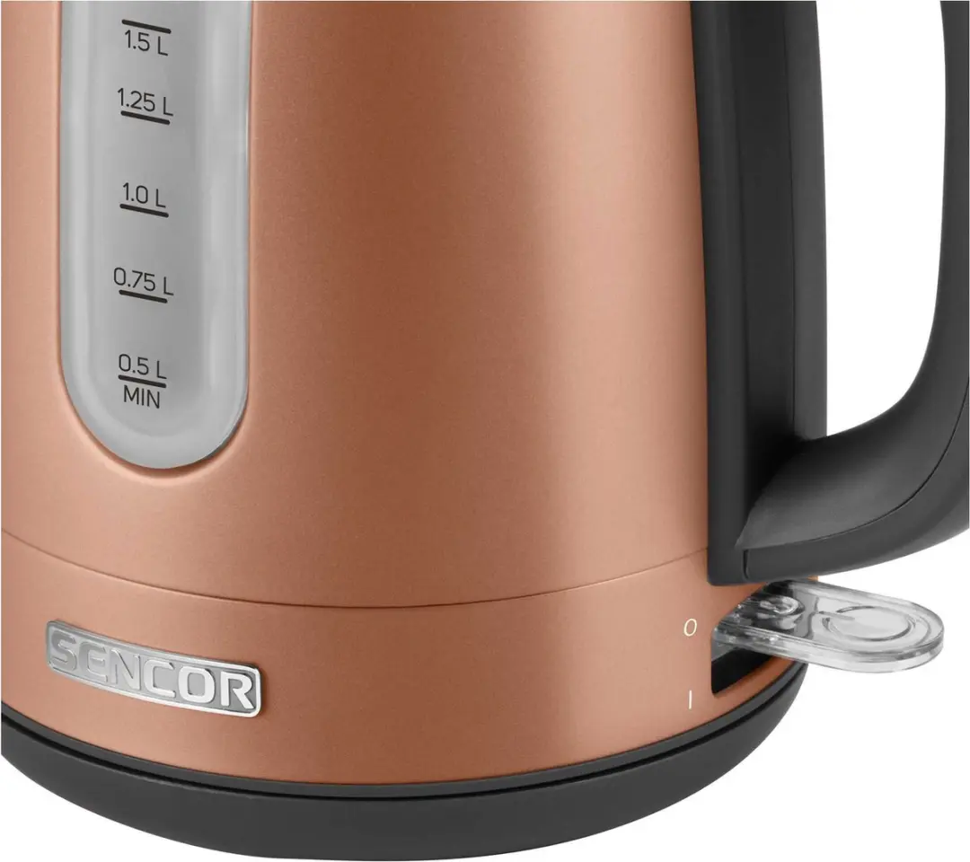Sencor SWK 1776GD Waterkoker 1,7L - 2150W - Goud - afbeelding 2 van 6