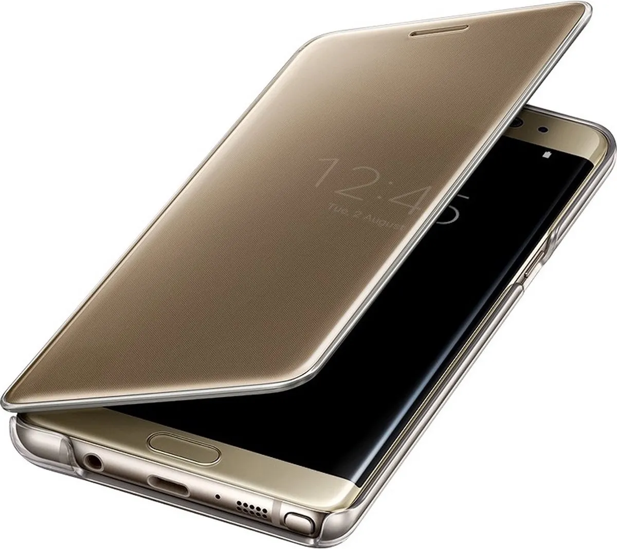 Samsung Clear View Cover Galaxy Note7 - Goud