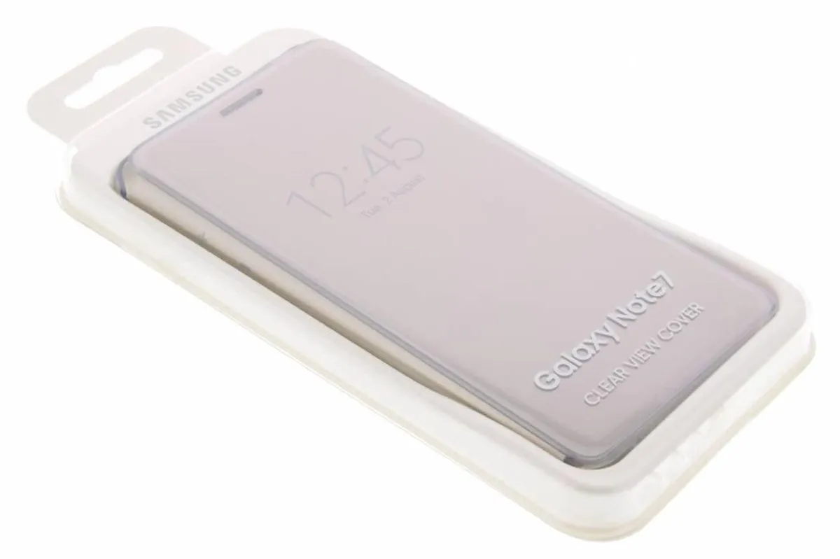 Samsung Clear View Cover Galaxy Note7 - Goud