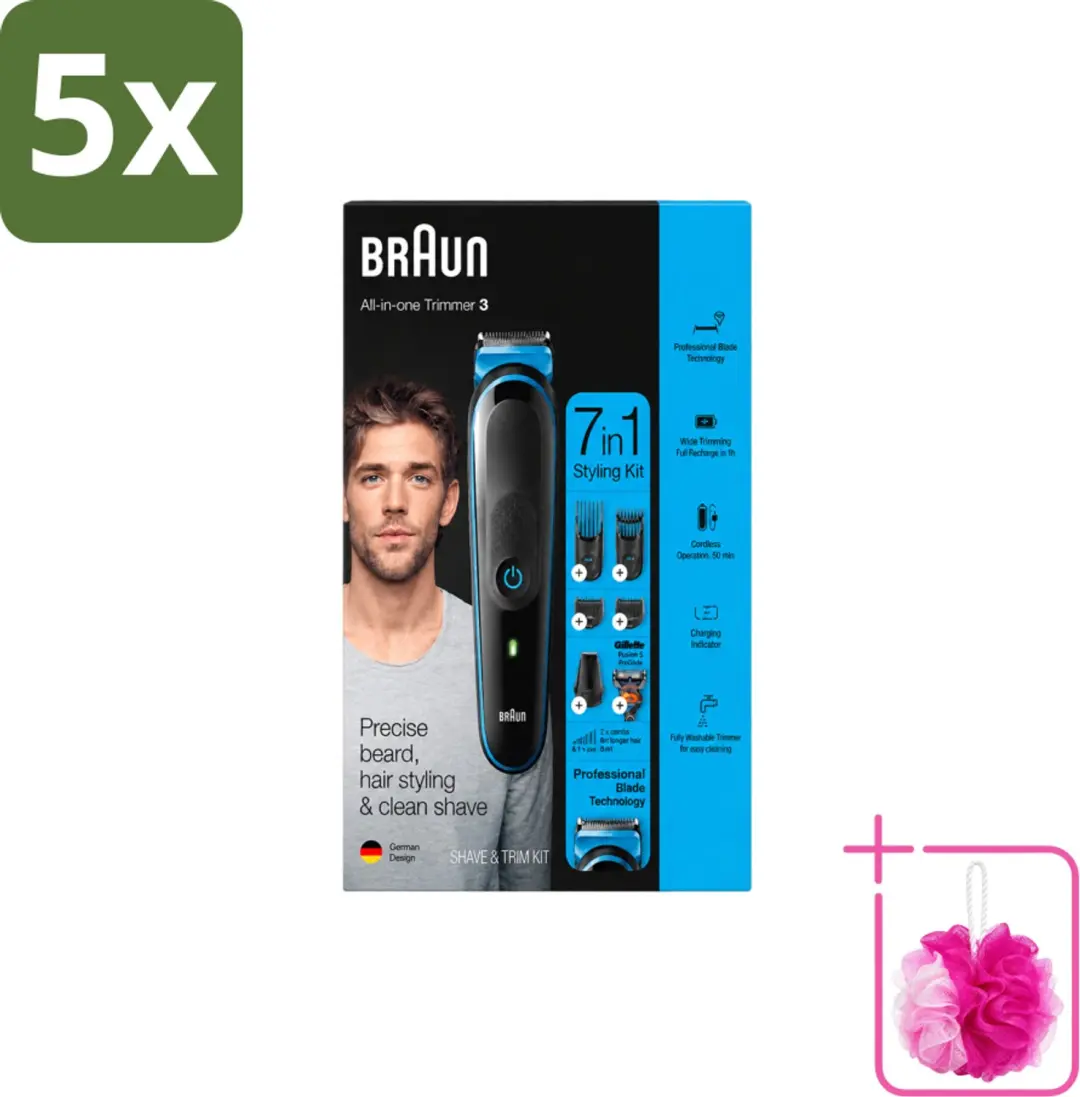 5 x Braun