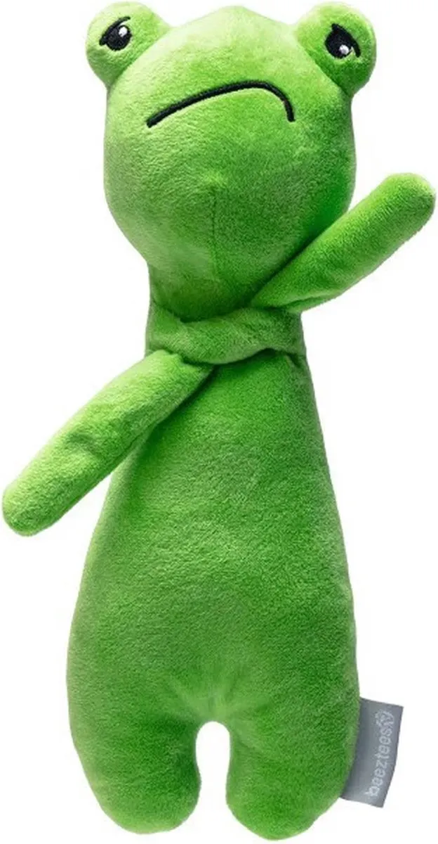 Beeztees Grumphy Froggy Groen Hondenspeelgoed