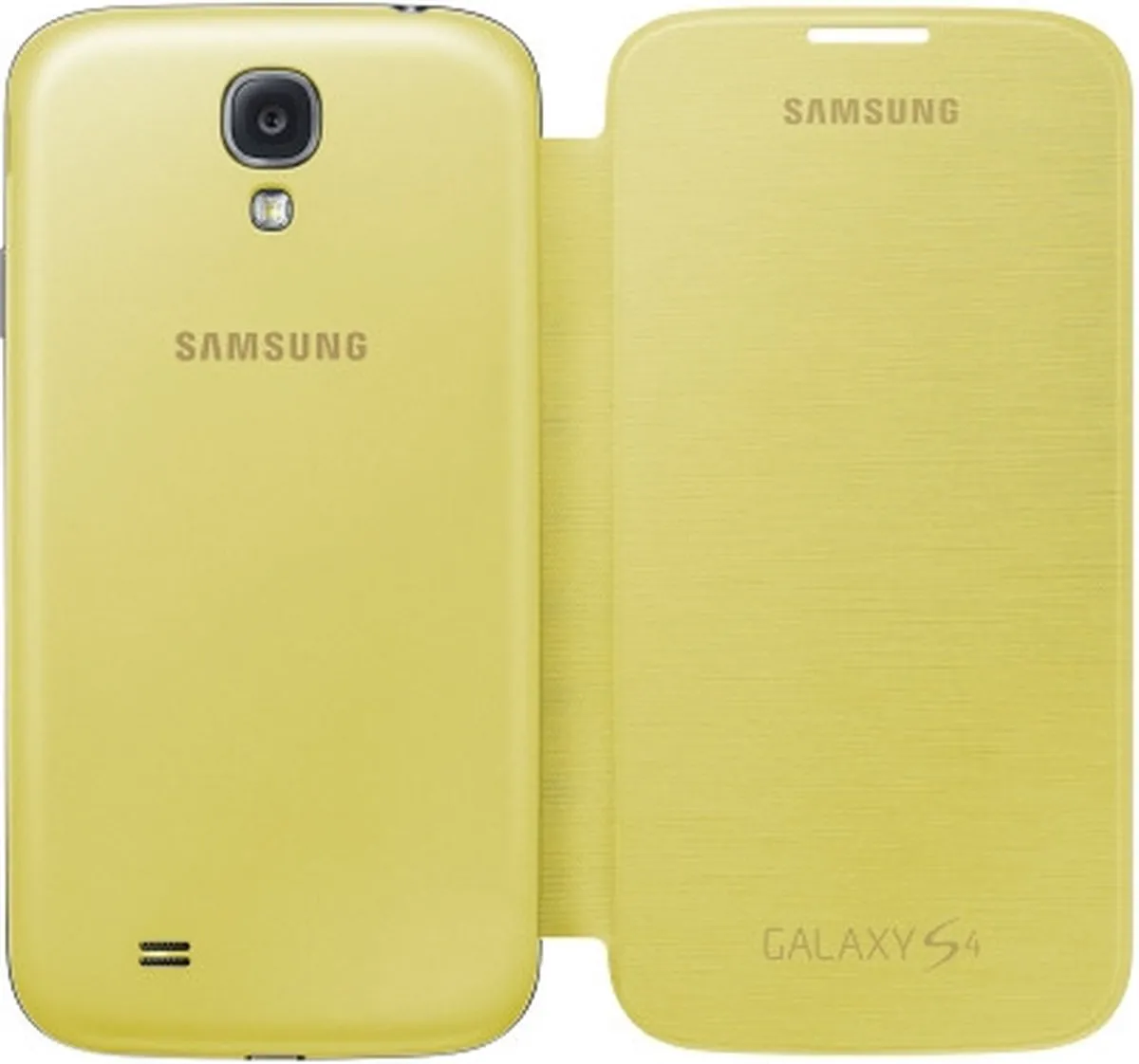 Samsung Flip Cover EF-FI950BYEG - Geel