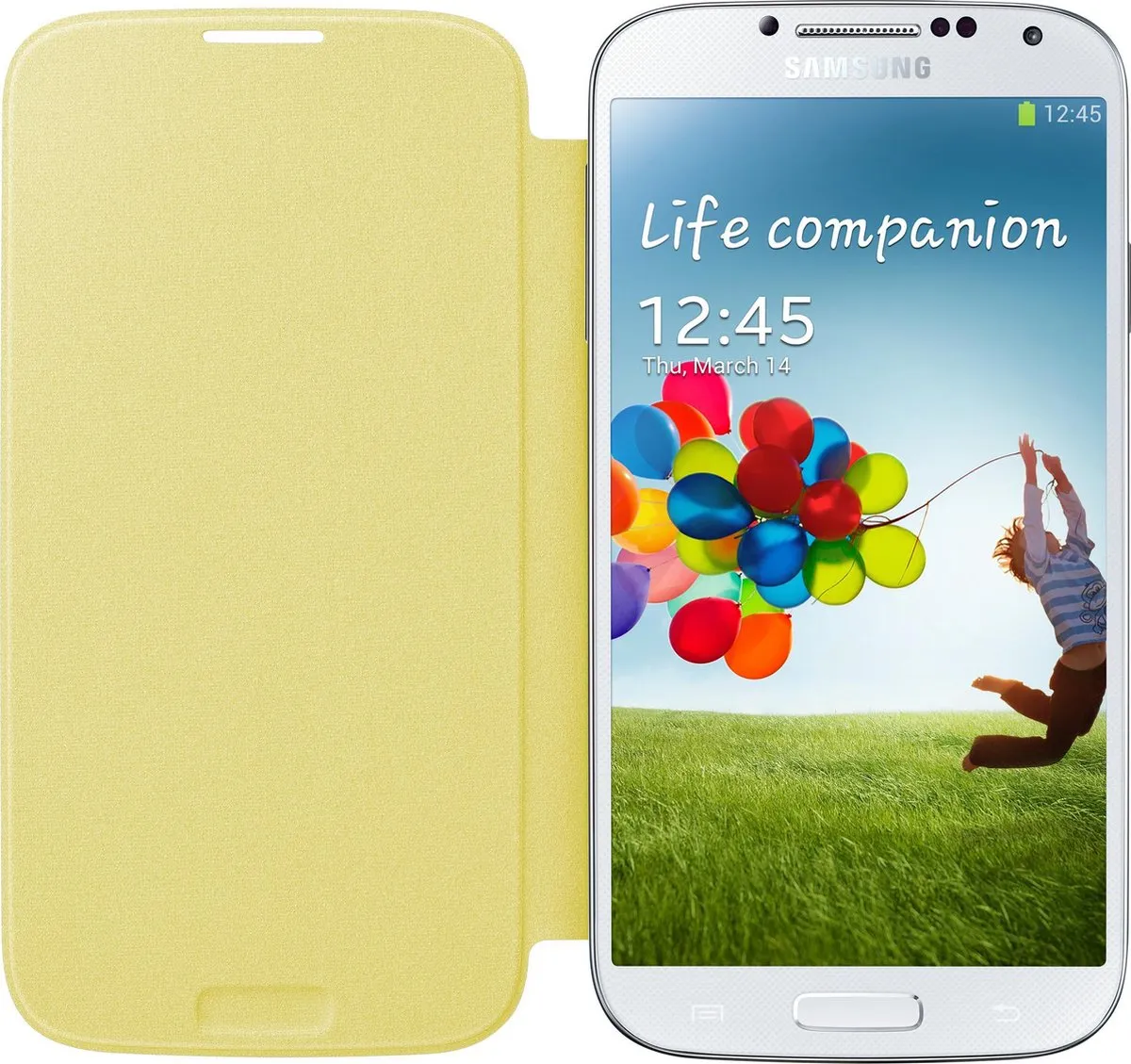 Samsung Flip Cover EF-FI950BYEG - Geel