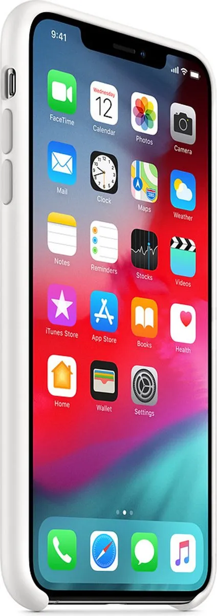 Apple iPhone XS Max Siliconen Hoesje MRWF2ZM/A - Wit