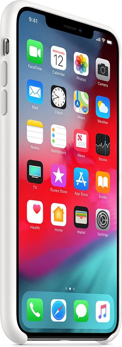 Apple iPhone XS Max Siliconen Hoesje MRWF2ZM/A - Wit