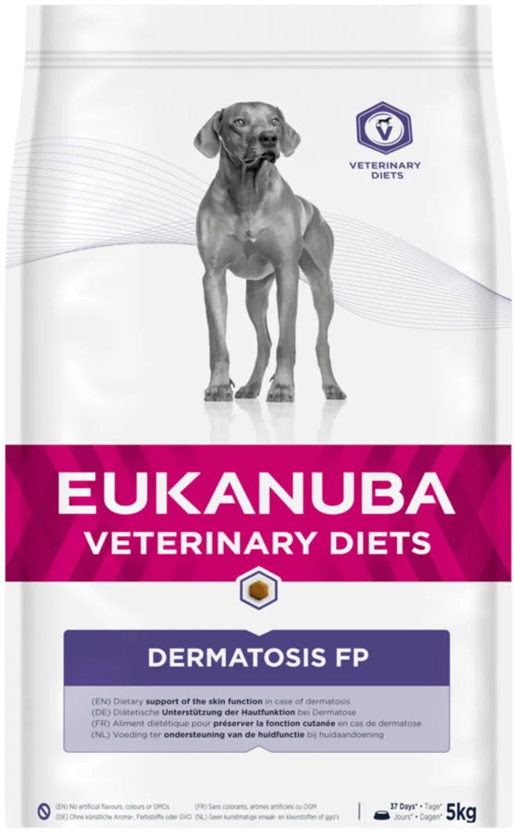 Eukanuba Dermatosis FP Volwassen Hond Voer 5kg