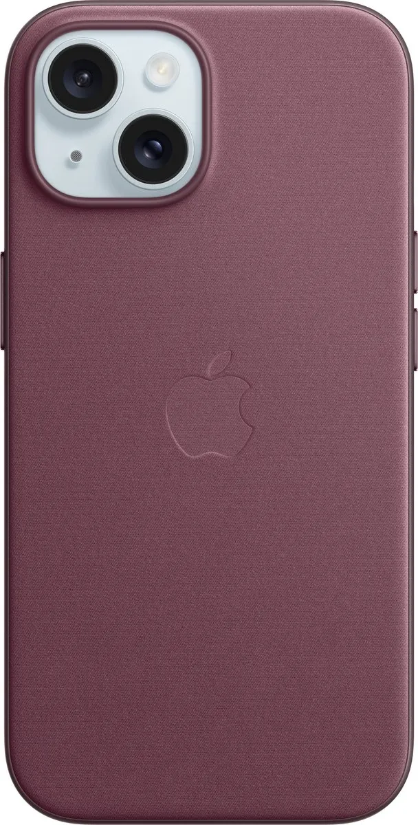 Apple FineWoven Hoesje iPhone 15 - Mulberry - MT3E3ZM/A