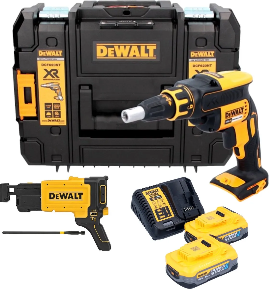 DeWalt DCF620 H2T Accu-Droogbouwschroevendraaier 18V 30Nm