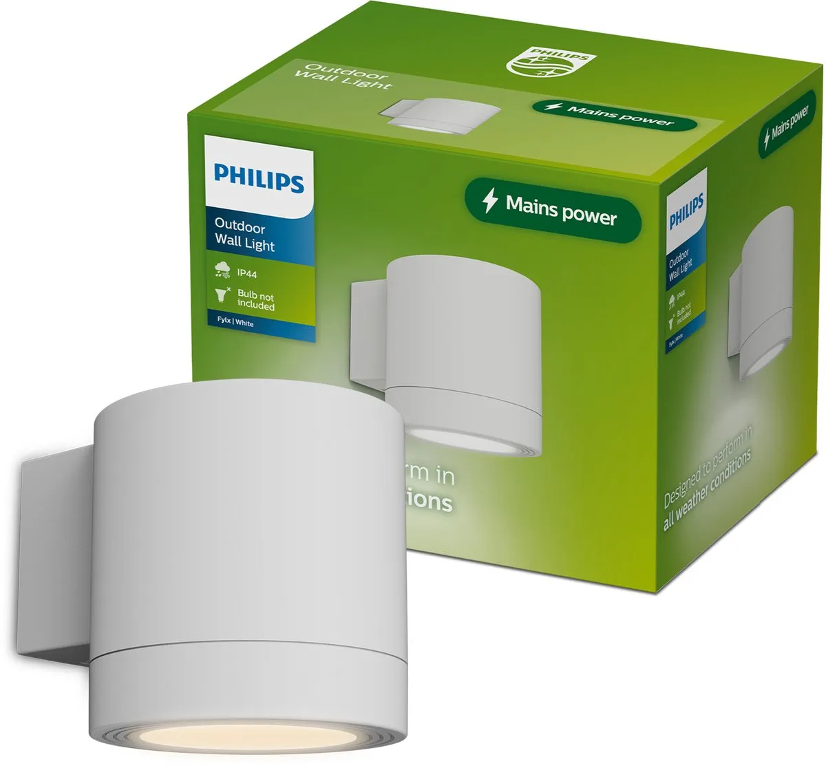 Philips Fylx Wandlamp GU10 IP44