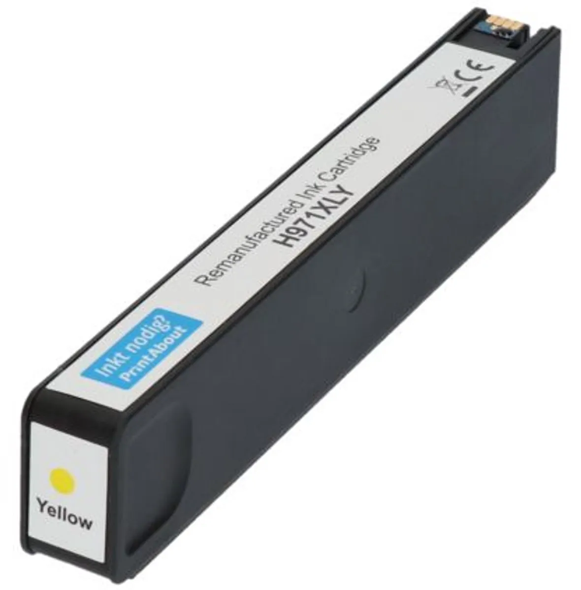 PrintAbout HP 971 Geel Inktcartridge CN624AE - 113ml