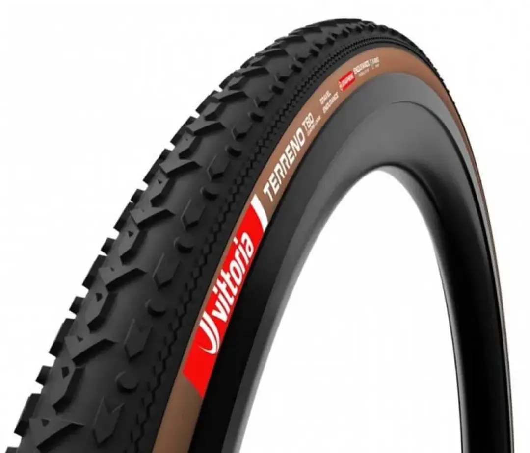 Vittoria Terreno T80 Tubeless Gravelband 700x40 - Bruin/Zwart - afbeelding 4 van 4