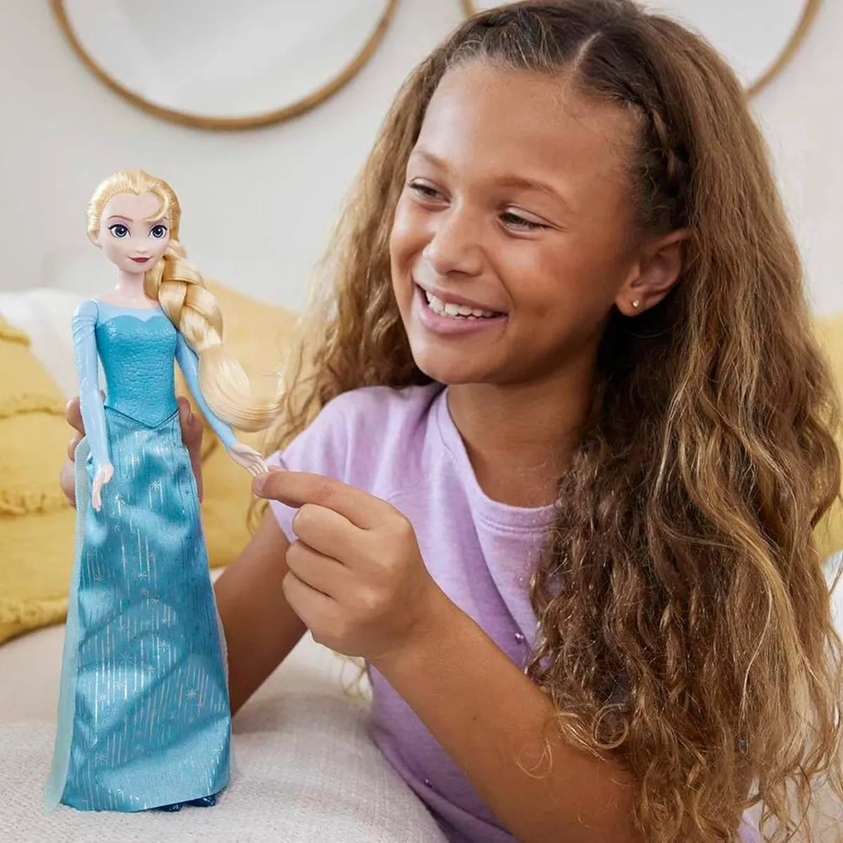 Disney Frozen Elsa Speelpop - Blauw - afbeelding 6 van 6