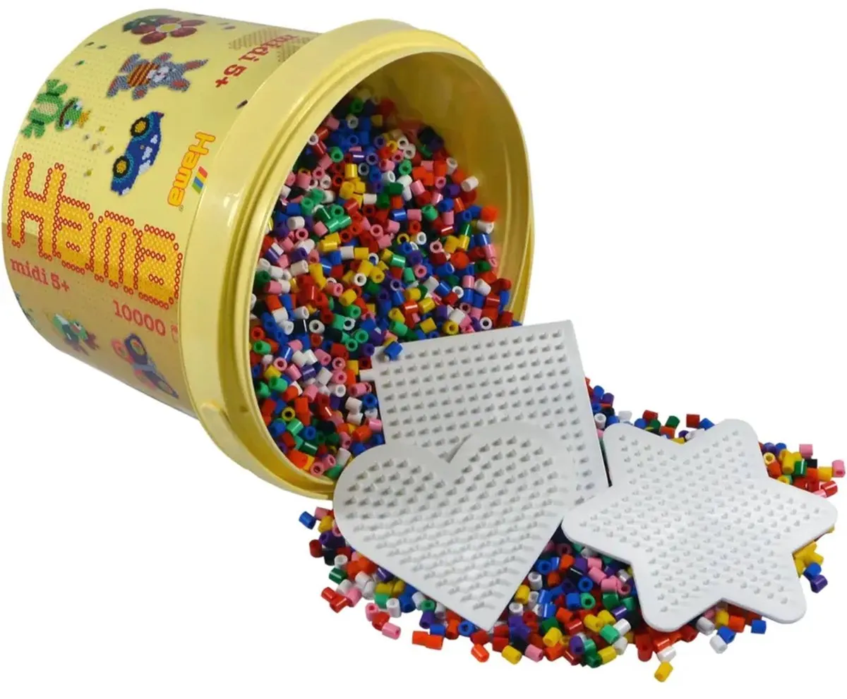 Hama Strijkkralen Mix 10.000 Stuks - Multicolor