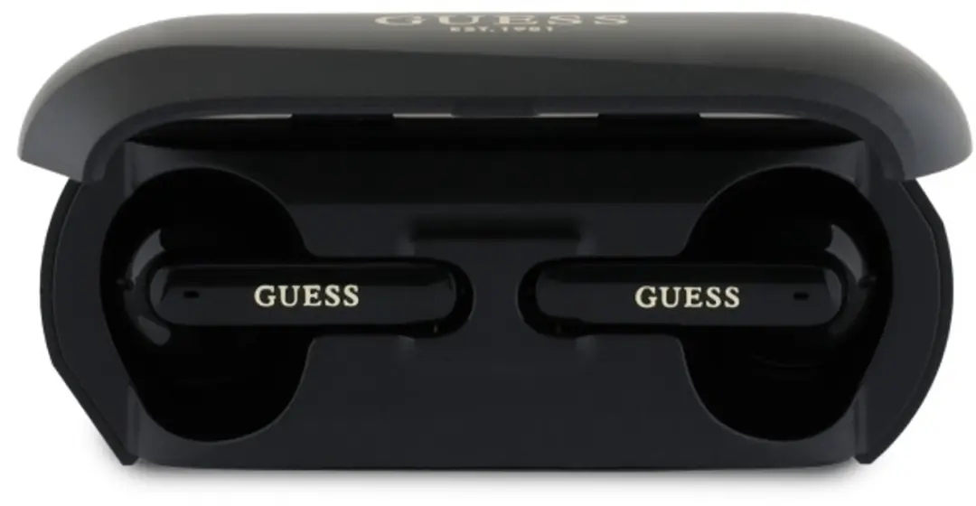 Guess TWS Elongated Metallic ENC - Zwart - afbeelding 2 van 6