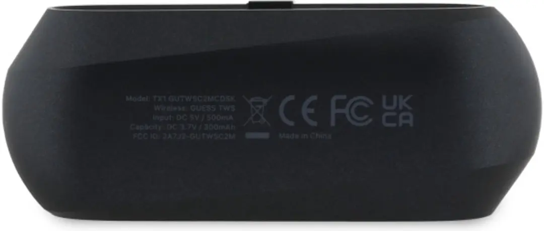 Guess TWS Elongated Metallic ENC - Zwart - afbeelding 4 van 6