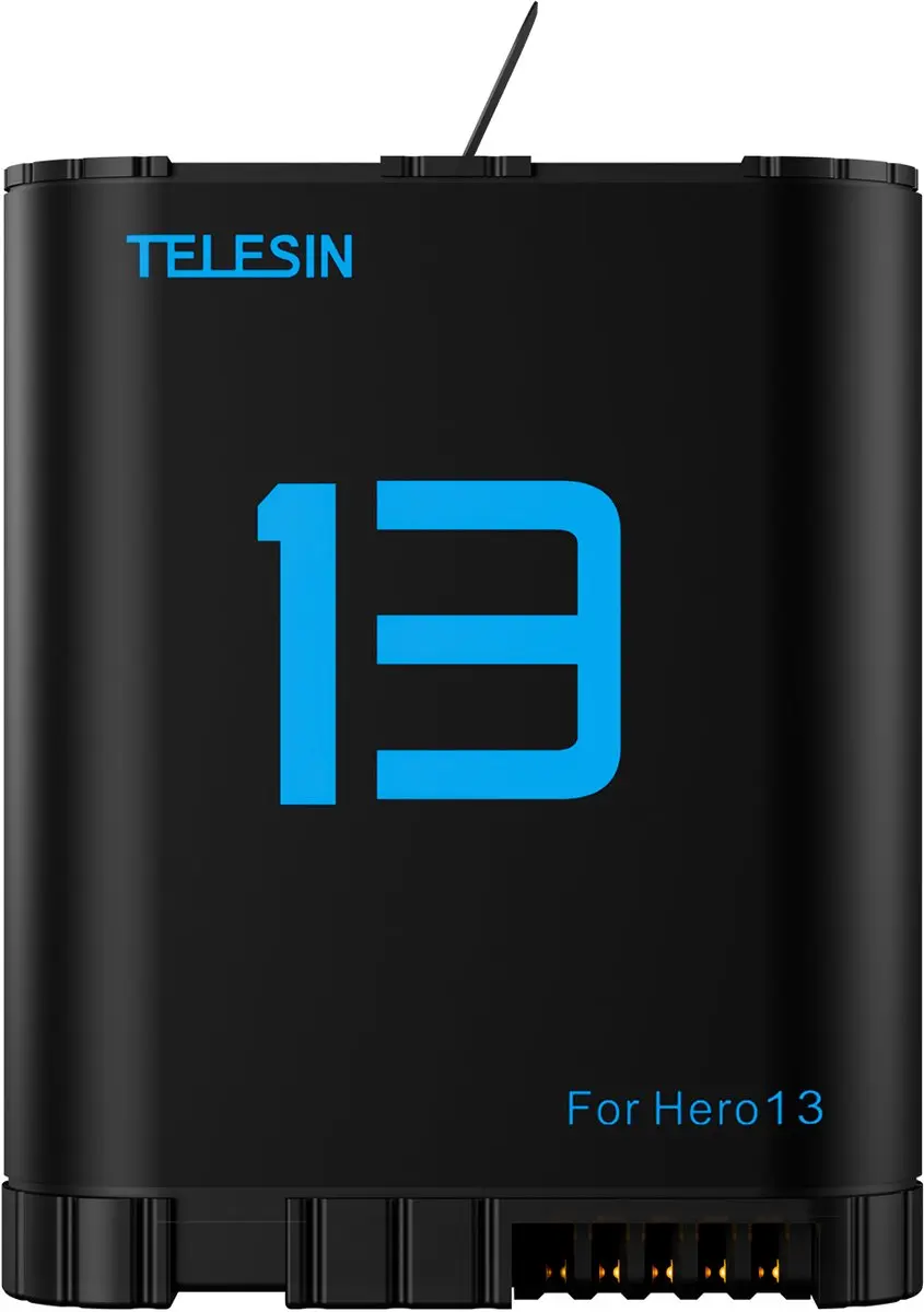 Telesin Batterij GoPro HERO13 1750mAh - Koubestendig - afbeelding 3 van 6