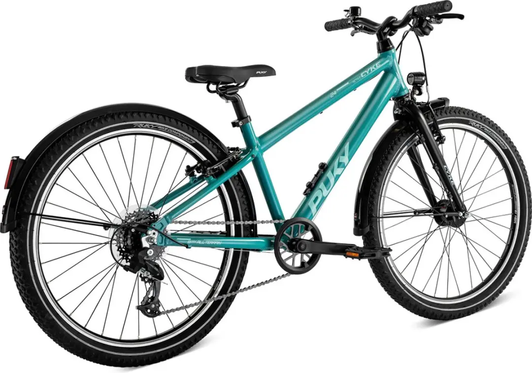 Puky Cyke 24-8 Active Kinderfiets - 24" - 8 Versnellingen - Turquoise - afbeelding 2 van 4