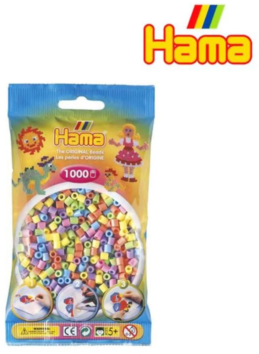 Hama Str Kr Pakk 1000 Pastel