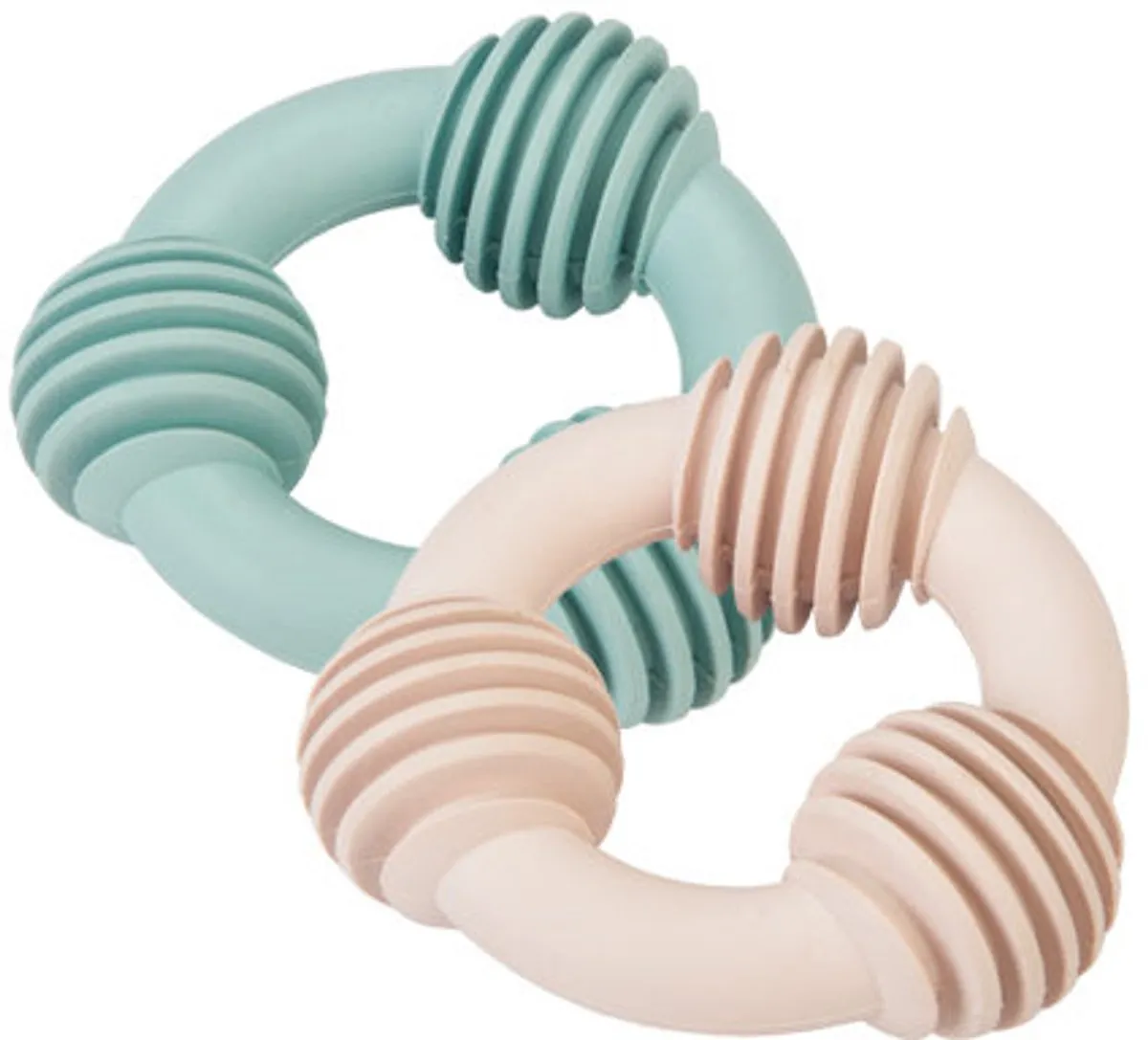 Beeztees Puppy Dental Ring Hondenspeelgoed Roze