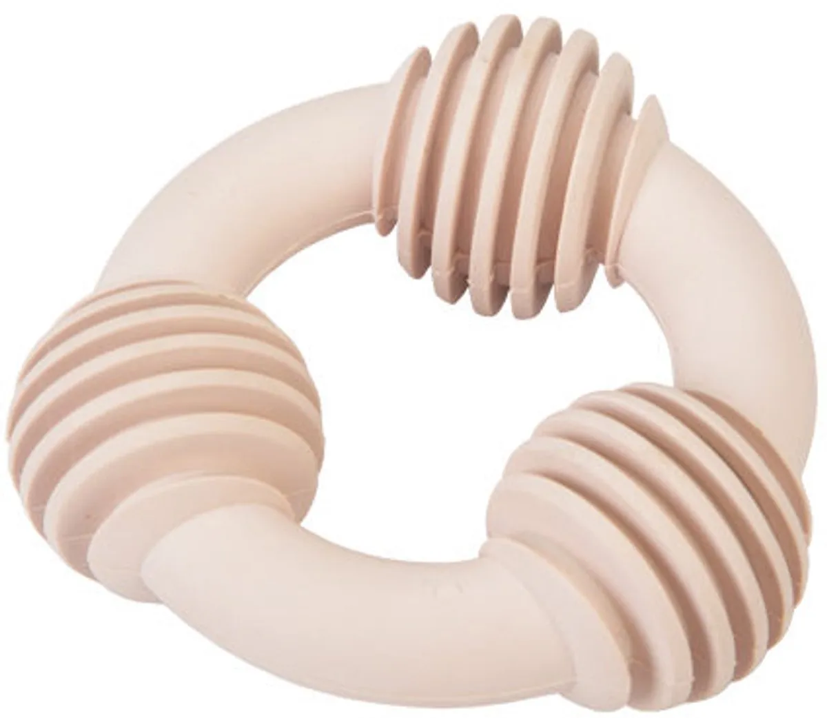 Beeztees Puppy Dental Ring Hondenspeelgoed Roze