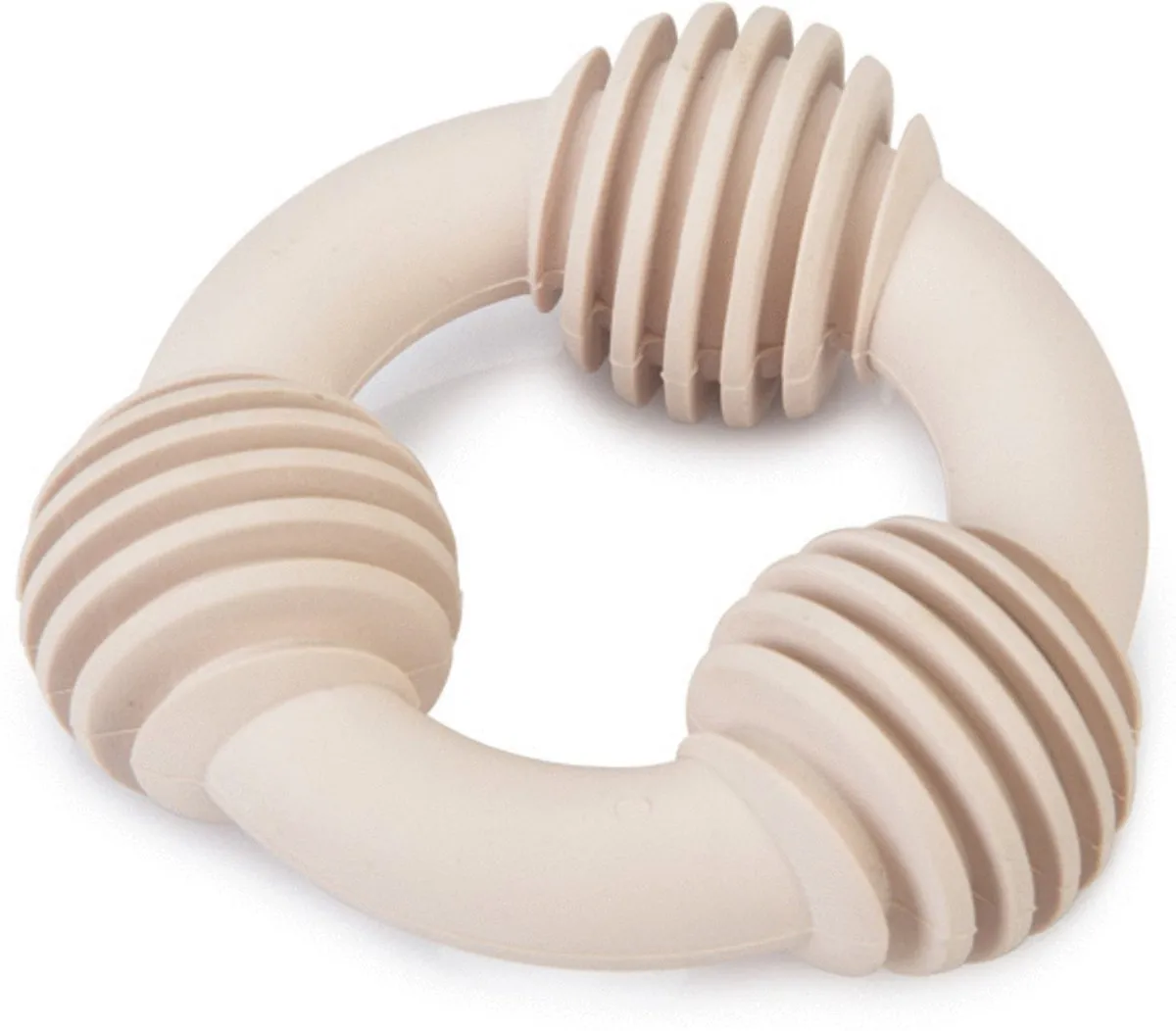 Beeztees Puppy Dental Ring Hondenspeelgoed Roze