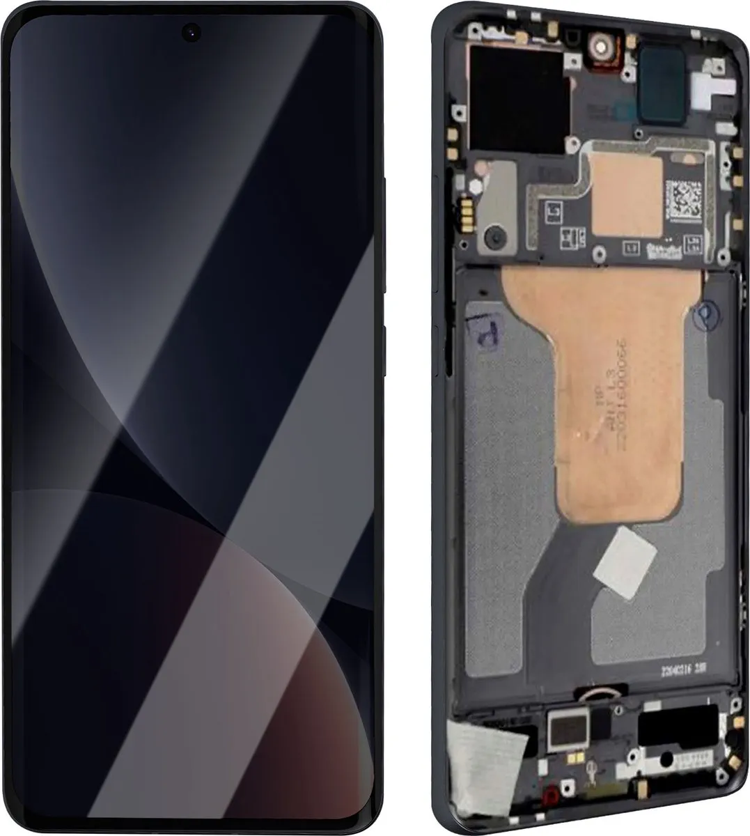 Xiaomi 12/12X/12S LCD Scherm 56000300L300 - Zwart